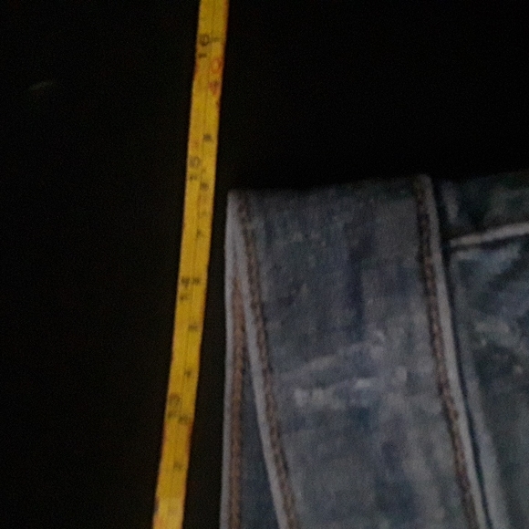 🖤Womens ripped skinny high waisted blue jeans size 11 medium wash Sneak Peak - Picture 6 of 6